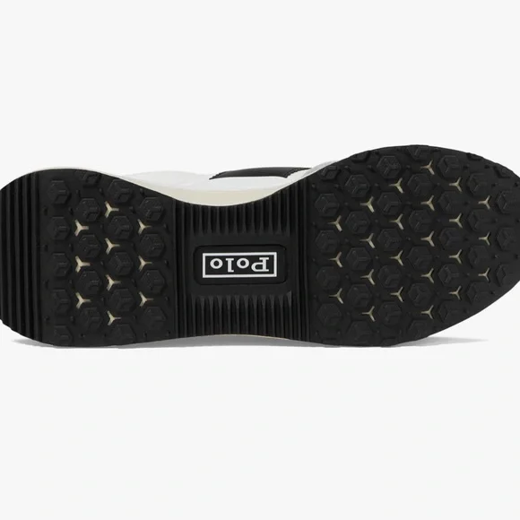 Polo Ralph Lauren Men's Train 89 Lace-Up Suede/Nylon Sneakers, Size 9.5 - Picture 3 of 11